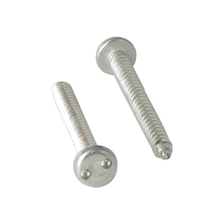 1 x Metaalplaatschroef Onbreekbaar cilindrische kop SNAKE EYES 4.8X38 RVS A2