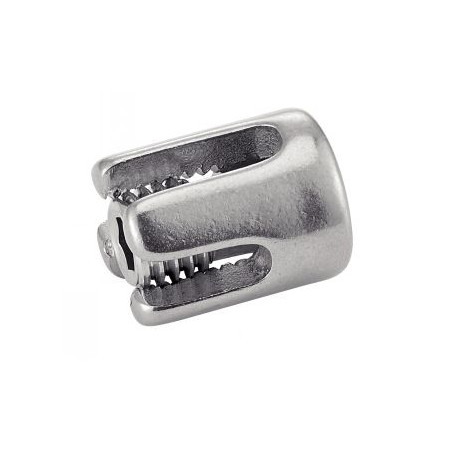 1 x Kruisklem voor staalkabel voor Kabel diameter 4 A4 RVS