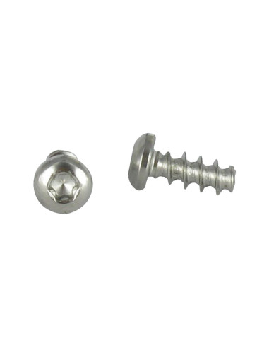 1 x PVC-schroeven bolvormige kopschroef 4X14...