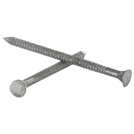 1 x Kg med punt ANKER GERINGEN ronde kop 3,5X60 ZN
