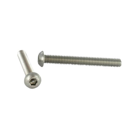 1 x Metalen schroeven Onbreekbaar Zeshoekig hol met pen M5X12 RVS A2