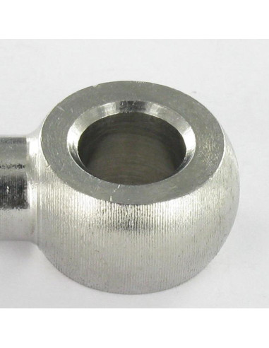 1 x Metalen schroeven to oog M16X70 oog 16 RVS A2