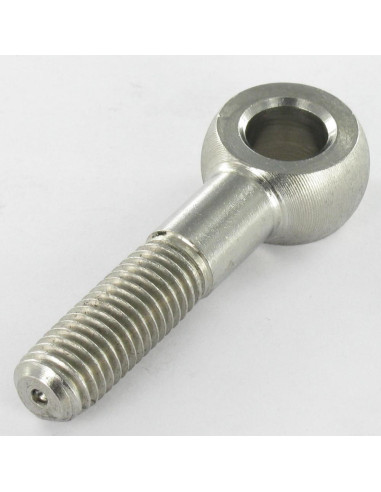1 x Metalen schroeven to oog M10X50 oog 10 RVS A2