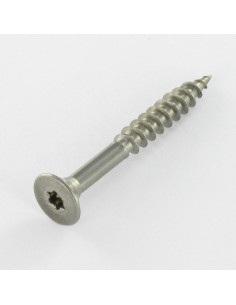 Agglo houtschroeven RVS A2 gefreesde kop 6X70 bedraad op...