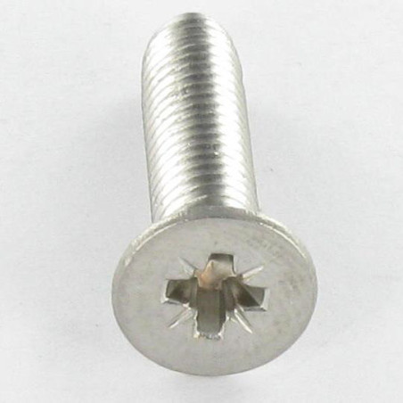1 x Zelftappende schroef RVS A2 gefreesde kop Pozi PZ7 M5X10
