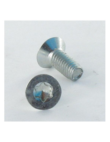 1 x Zelftappende schroef gefreesde kop TORX T8...
