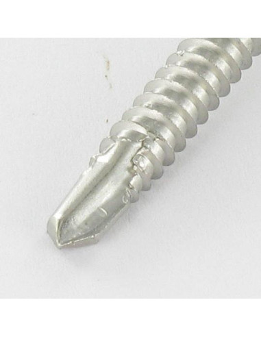 1 x Zelfborende schroef zeskantkop TH 6.3X40...