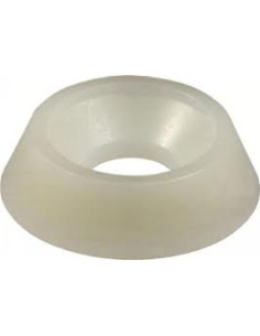 Schaalring 8X22X6 V.TF M8 zwart nylon