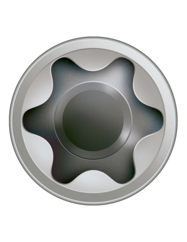 1 x SPAX Terrasschroeven cilindrische kop TORX...