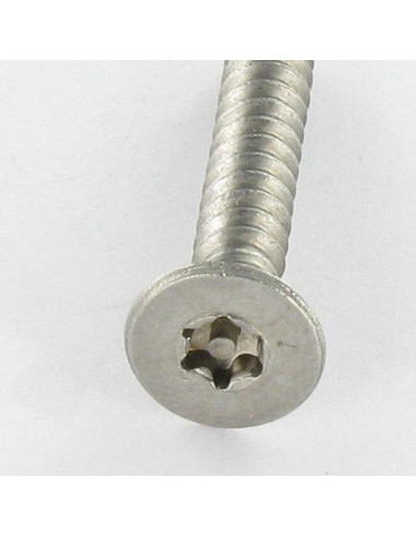 1 x Metaalplaatschroef Onbreekbaar RVS A2...