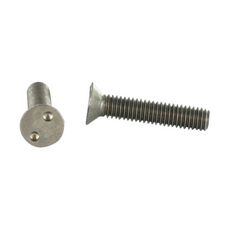 1 x Metalen schroeven Onbreekbaar gefreesde kop SNAKE EYES M4X20 RVS A2