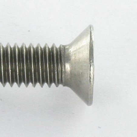 1 x Metalen schroeven Onbreekbaar gefreesde kop SNAKE EYES M4X20 RVS A2