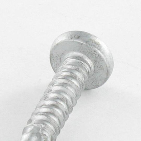 1 x Zelfborende schroef cilindrische kop Pozi 4.8X25 RVS AISI 410