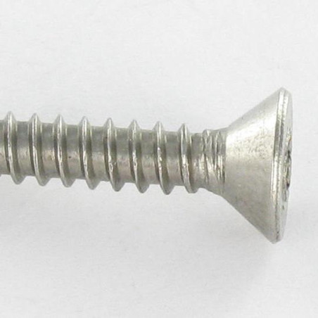 1 x Metaalplaatschroef Onbreekbaar RVS A2 gefreesde kop TORX T15 met pen 3,5X13
