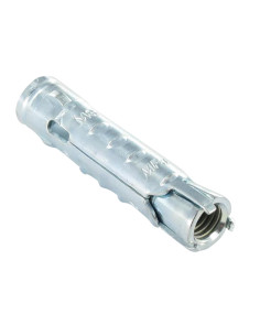 Plug METAAL FM-MP3 12X50 M8 Wit verzinkt staal