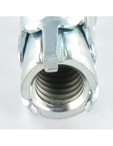 1 x Plug METAAL FM-MP3 12X50 M8 Wit verzinkt staal
