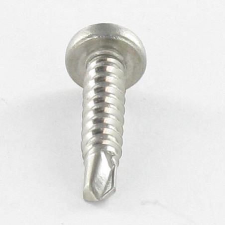 1 x Zelfborende schroef bol cilinderkop TORX T15 3.9X13 RVS A2