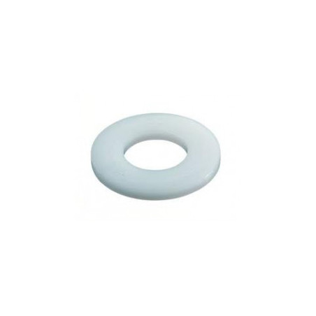 1 x Sluitring plat natuurlijk nylon 4.2X10X2