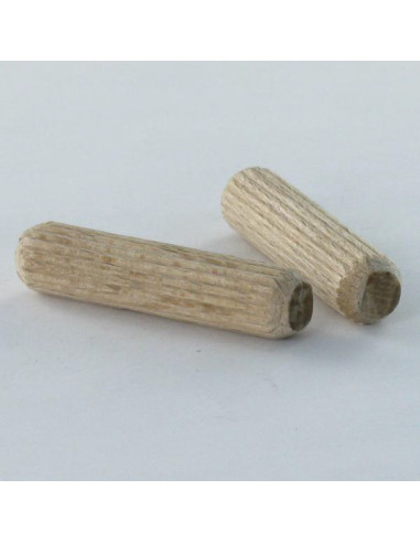 1 x Houten deuvels hout STRIE 10X35