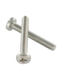 Metalen schroeven bolvormige kopschroef Pozi PZ8 M6X90 A4...
