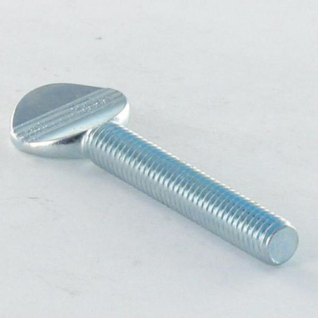 1 x Schroeven VIOOL M8X15 Wit verzinkt staal