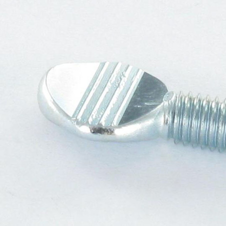 1 x Schroeven VIOOL M8X30 Wit verzinkt staal