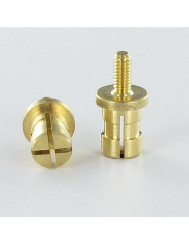 1 x Schroeven Plug Messing 8X22 M3/7 - 6