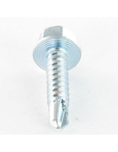 1 x FASTOVIS zeskantkop TH 6,3 x 105 Wit...