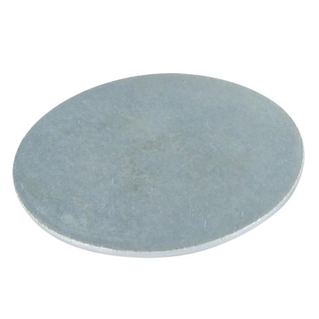 1 x Ring/schijf zonder gat 100X3 Ruw staal