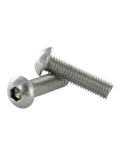 Metalen schroeven RVS A2 Zeshoekig hol M5X70 volledige...