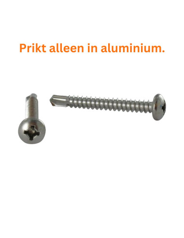 1 x Zelfborende schroef cilindrische kop...