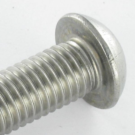 1 x Metalen schroeven RVS A2 Zeshoekig hol M6X30 volledige draad sleutel van 4