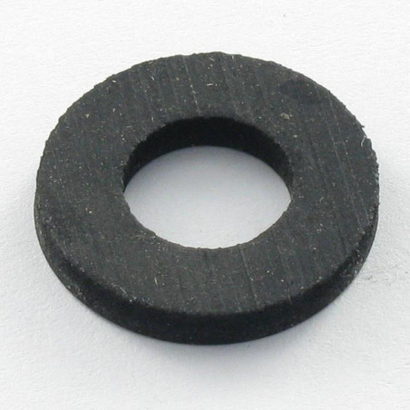 1 x Sluitring Rubber Zwart 4X14X1