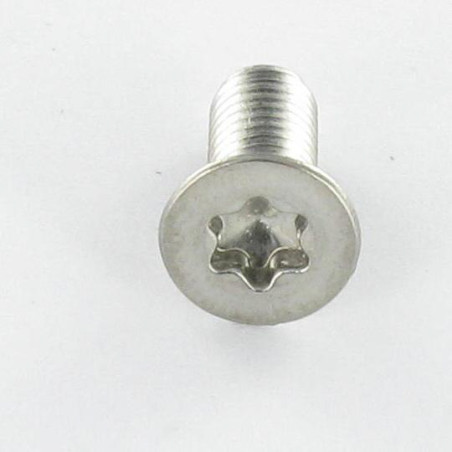 1 x Metalen schroeven gefreesde kop TORX T25 M5X16 A4 RVS