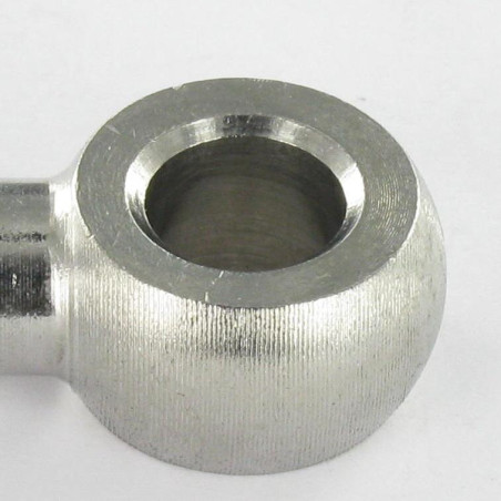1 x Metalen schroeven to oog M10X70 oog 10 RVS A2