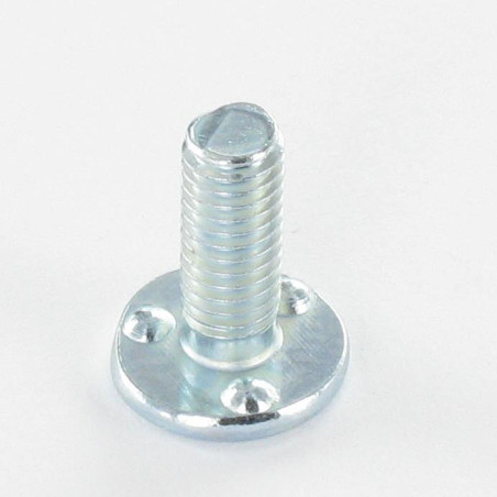 1 x Schroeven om te lassen M4X12 3 NICOTS Ruw staal