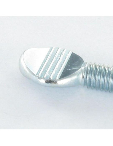 1 x Schroeven VIOOL M6X20 Wit verzinkt staal
