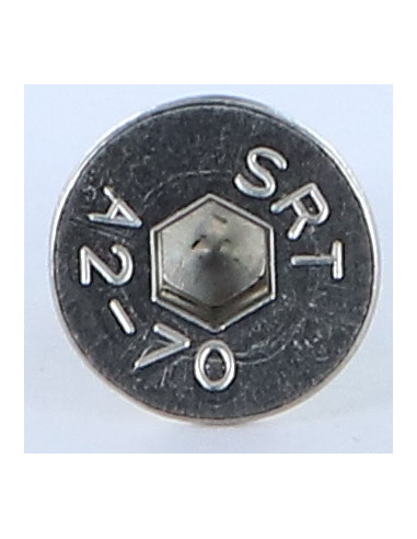 1 x Metalen schroeven RVS A2 FHC verzonken kop...