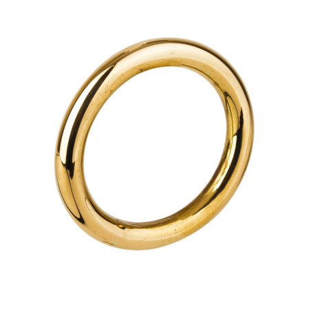 1 x Ring Messing CUZN39PB2 9X2 boor 6