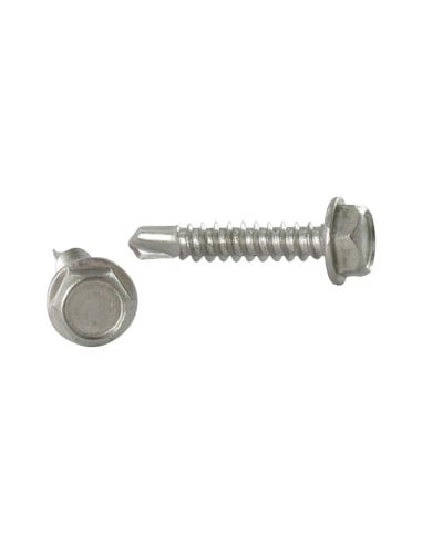 1 x Zelfborende schroef zeskantkop TH 4.2X19...