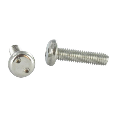 1 x Metalen schroeven Onbreekbaar cilindrische kop SLANG OOG M5X12 RVS A2 EMBT10