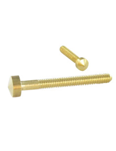 Metalen schroeven Messing kop conisch M4X35.5/28.5...