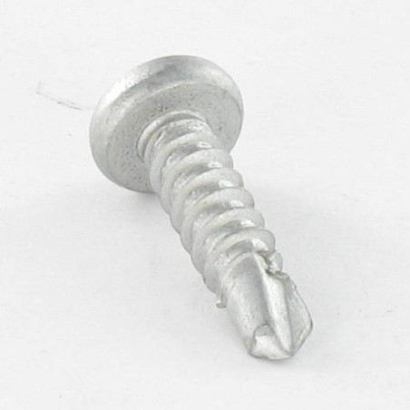 1 x Zelfborende schroef cilindrische kop vierkant 4.8X25 RVS AISI 410