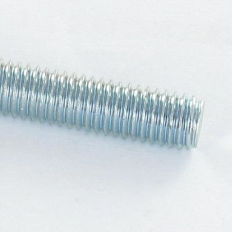 1 x Schroeven VIOOL M6X60 Wit verzinkt staal