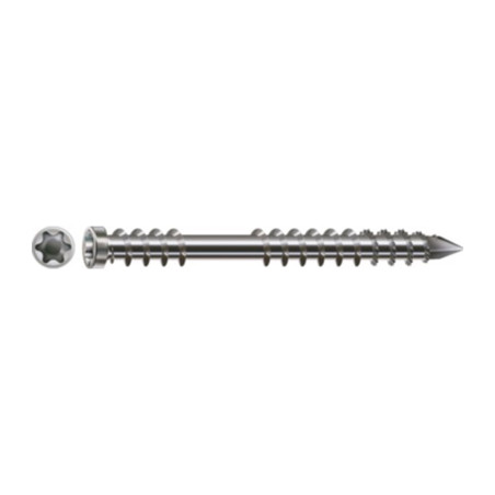 1 x SPAX Terrasschroeven cilindrische kop TORX T25 5X60 RVS A2