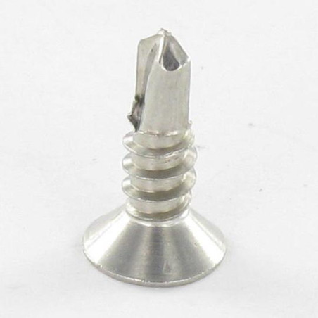 1 x Zelfborende schroef RVS A2 gefreesde kop Pozi 3.9X25 S