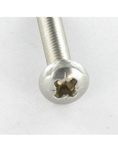 1 x Zelftappende schroef bol cilinderkop M3X8...