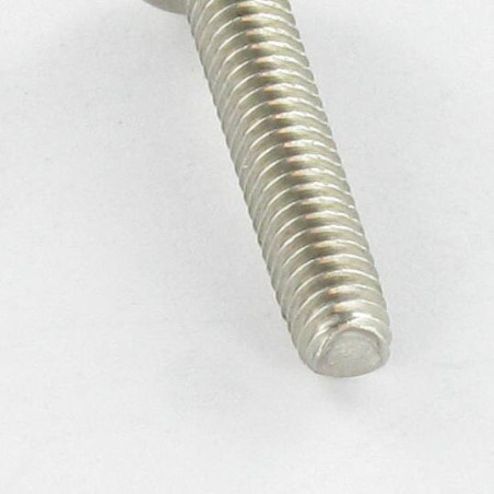 1 x Zelftappende schroef bol cilinderkop M3X8 Pozi PZ6 RVS A2 microschroeven