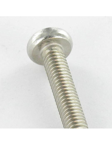 1 x Zelftappende schroef bol cilinderkop M3X8...