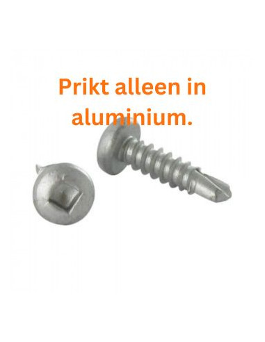 1 x Zelfborende schroef RVS A2 cilindrische kop...